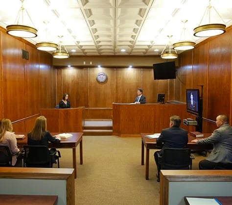 Walsh & Gaertner Mock Courtroom