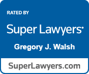 Rated By Super Lawyers Gregory J. Walsh SuperLawyers.com